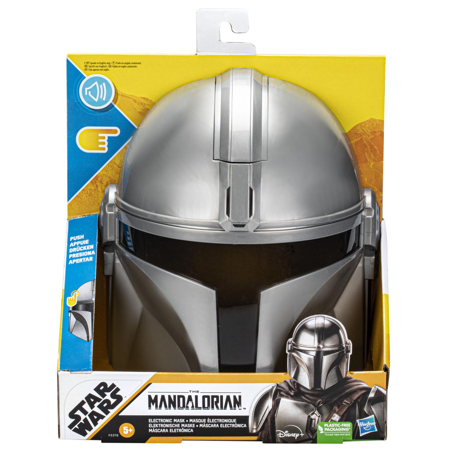 Star Wars Toys The Mandalorian Electronic Mask, Kids Roleplay Toys 