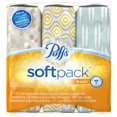 thumbnail image 1 of Puffs SoftPack Basic Facial Tissues; 3 Softpacks; 132 Tissues per pack, 1 of 1