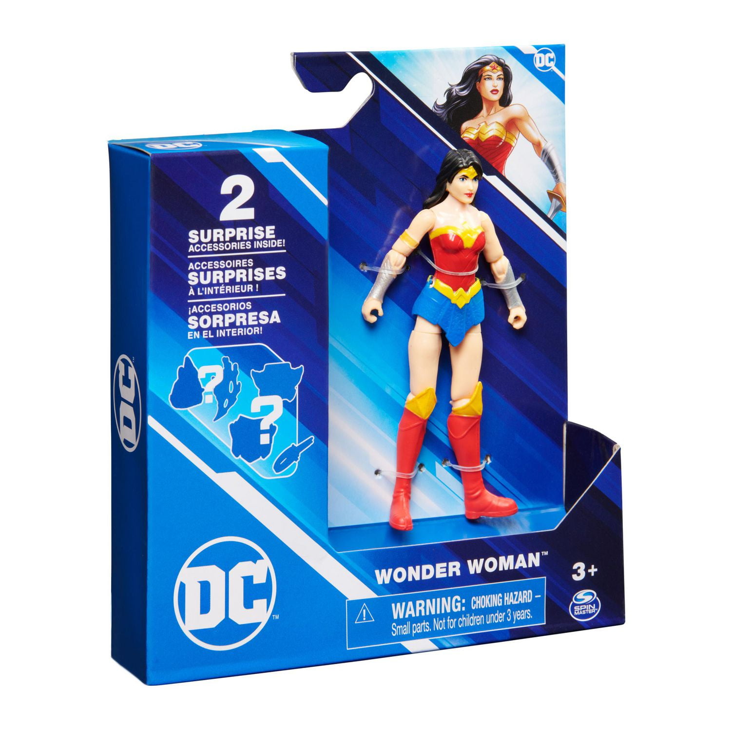 Official DC Wonder shops Woman Mini Toy Collectible Pre Owned Used Super Hero Kids