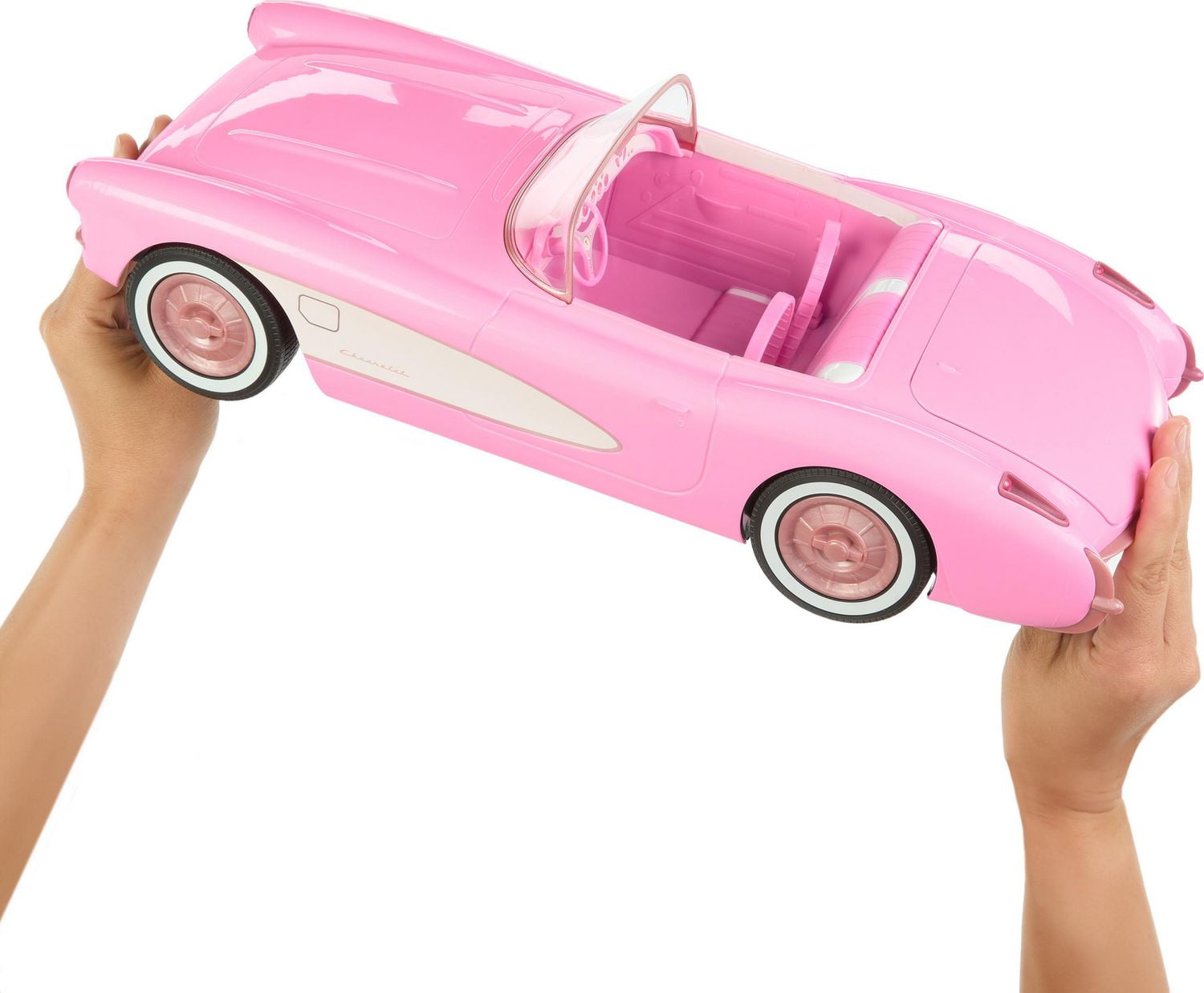 Hot Wheels RC Barbie Corvette Remote Control Corvette from Barbie The Movie Walmart