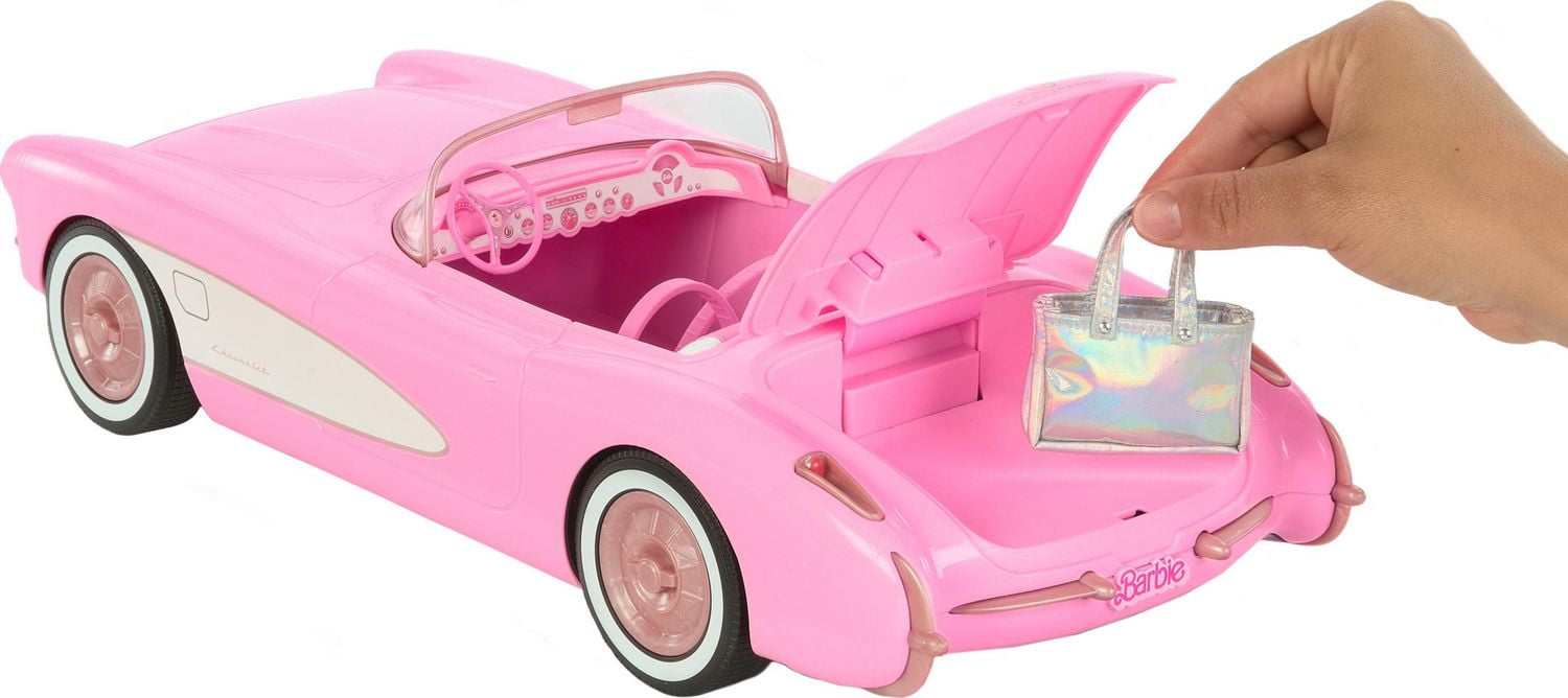 Barbie corvette remote control car on sale