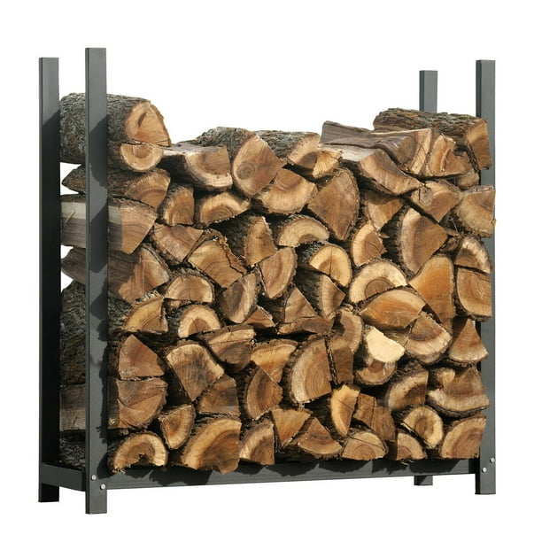 Firewood Rack-in-a-Box de service très intensif, 4 pi