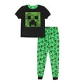 thumbnail image 1 of Minecraft Boys' 2-piece Pajama Set, 1 of 1