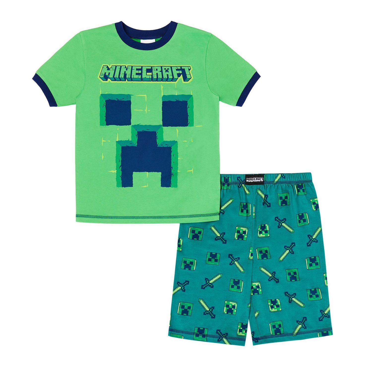 Minecraft Boys' 2-piece Pajama Set