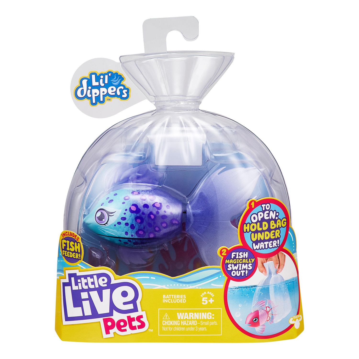 Little Live Pets Lil' Dippers Single Pack - Furtail - Walmart.ca