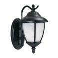 thumbnail image 1 of Aurora Jean-Paul 1-Light Black Outdoor Wall Lantern, 1 of 1