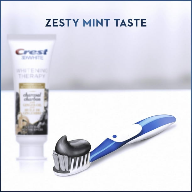 Crest 3D White Whitening Therapy Toothpaste Charcoal with Ginger