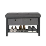 neatfreak! Cushioned Shoe Storage Bench with Drawers - Walmart.ca