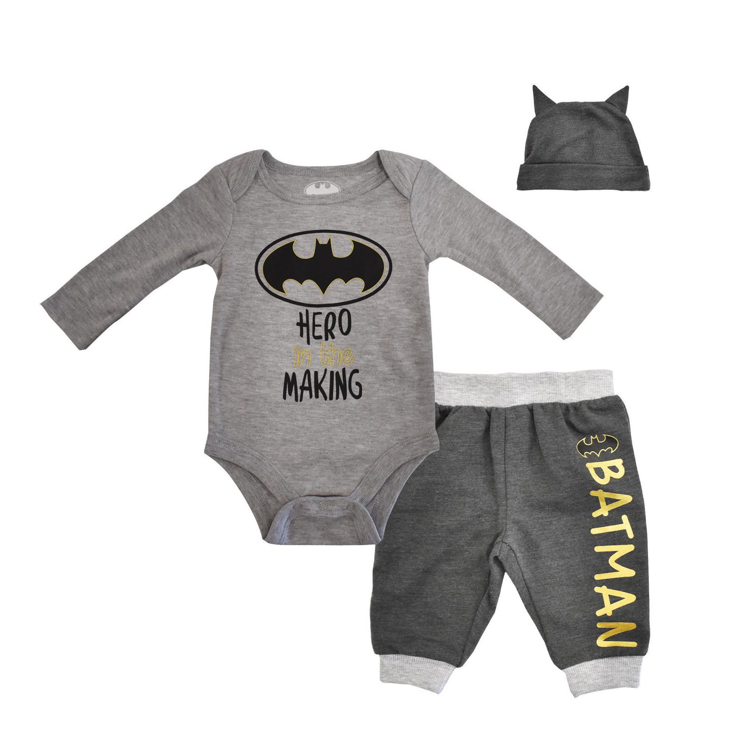 Infant Boys Batman Hero In The Making 3 Piece Set