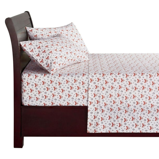 Ensemble De Draps En Flanelle Holiday Time