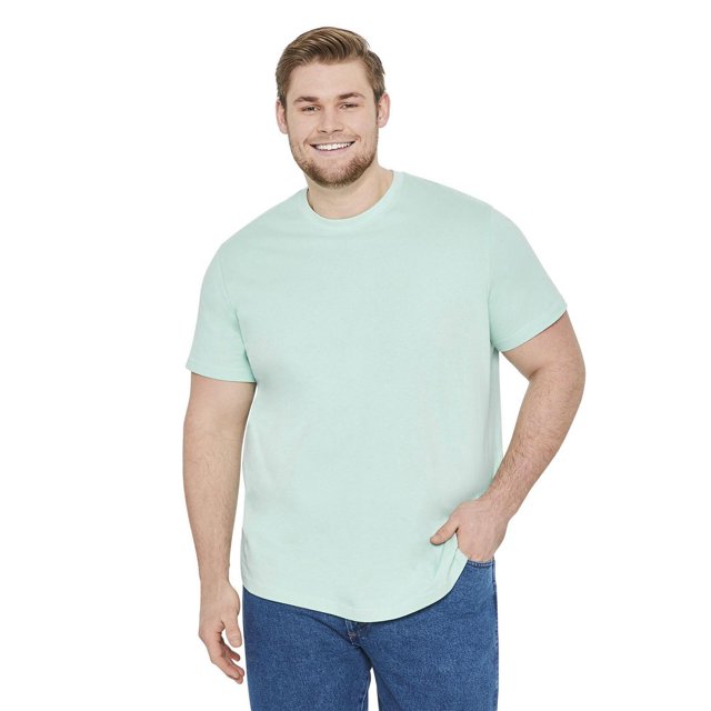 George Big Men's Basic Crew Neck Tee