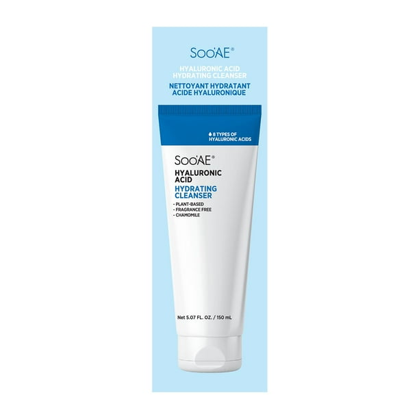Soo'AE Hyaluronic Acid Hydrating Cleanser, Volume/Quantity Net 5.07