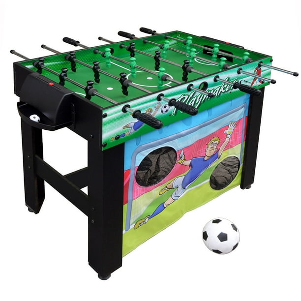 Table de baby-foot multi jeux 3-en-1 Playmaker de Hathaway