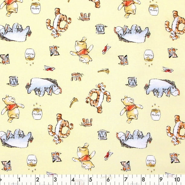 Winnie The Pooh All About Me Fat Quarter Bundle | Camelot Fabrics