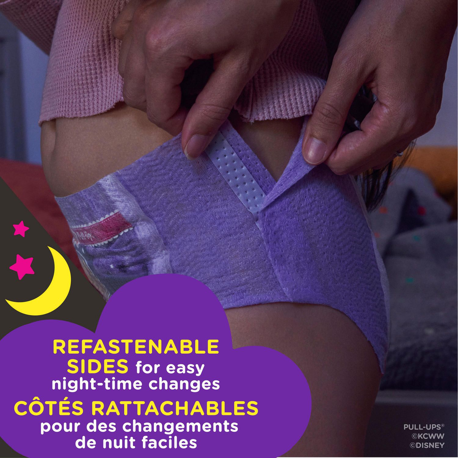 Pull-Ups® - Easy nighttime changes are here! ✨ Try out our Pull-Ups® Night*Time  Training Pants with refastenable sides. Learn more and purchase your pack  today here:  #BigKidGoals #PottyTraining  #ToddlerLife #PullUpsBigKid