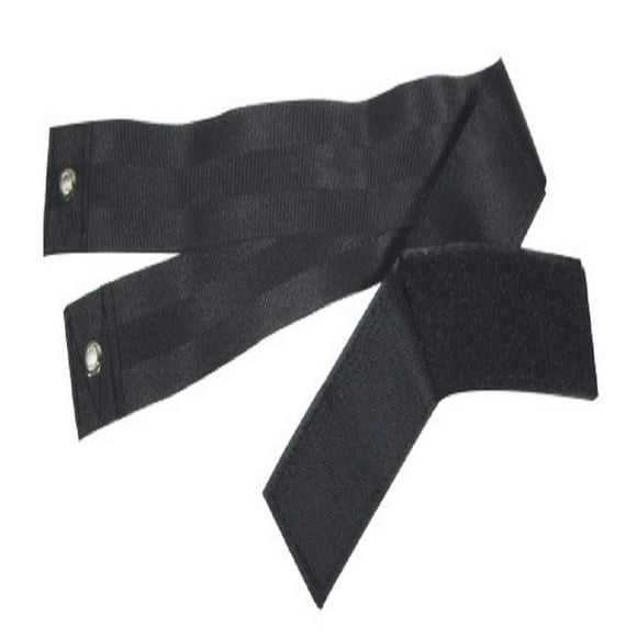 Drive Medical Black Wheelchair Seat Belt, Hook-and-Loop Fasteners, 48"