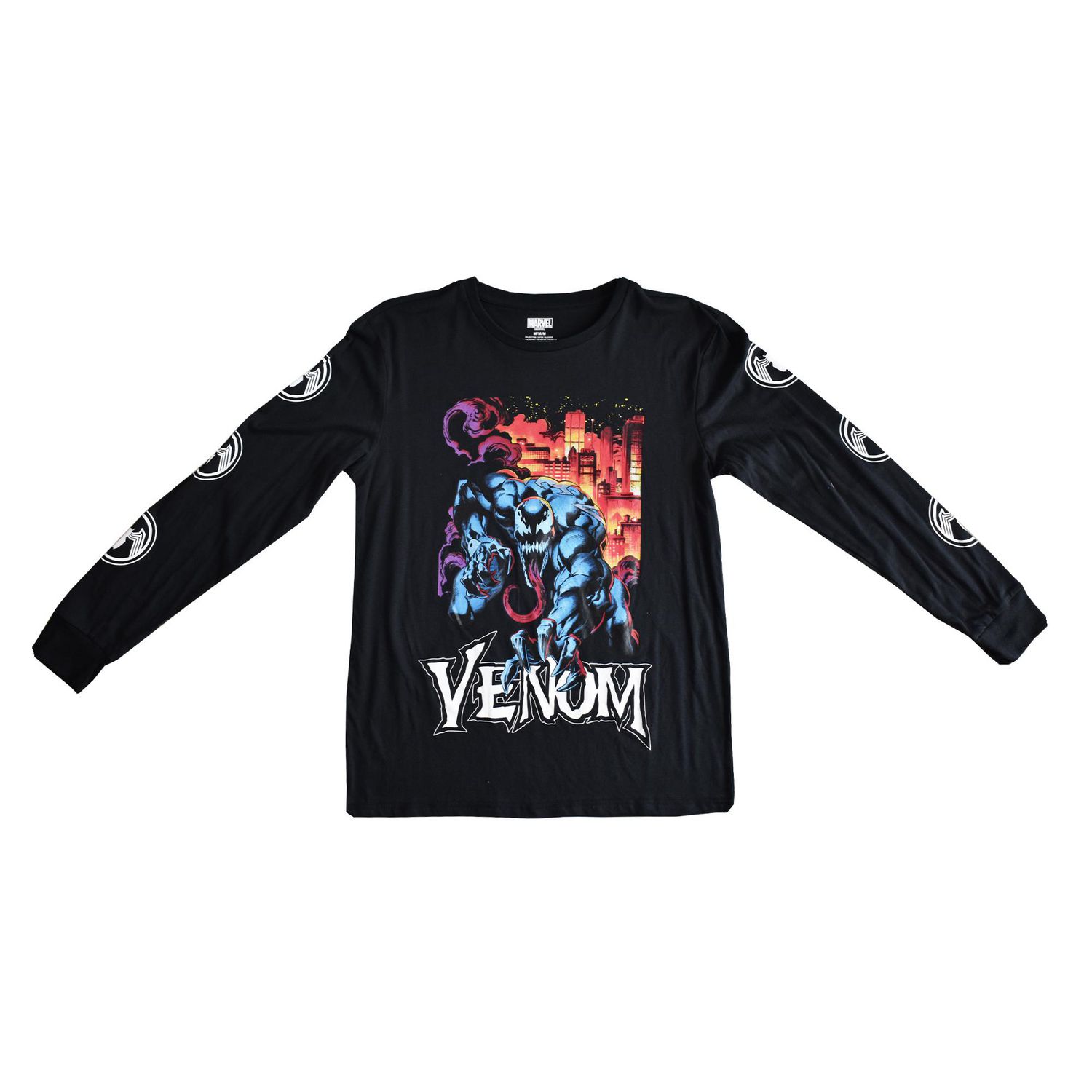 Men's Marvel Venom City Long Sleeve T-Shirt - Walmart.ca