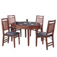 thumbnail image 1 of Hathaway Broadway 48" Folding Poker Table & Chairs Set, 1 of 8
