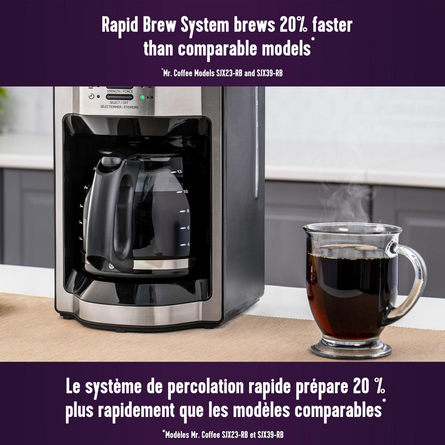 Mr. Coffee 12-Cup Programmable Coffee Maker with Rapid Brew System