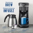 thumbnail image 2 of Mr. Coffee Pod + 10-Cup Thermal Coffee Maker, Space-Saving and Programmable, 2 of 9