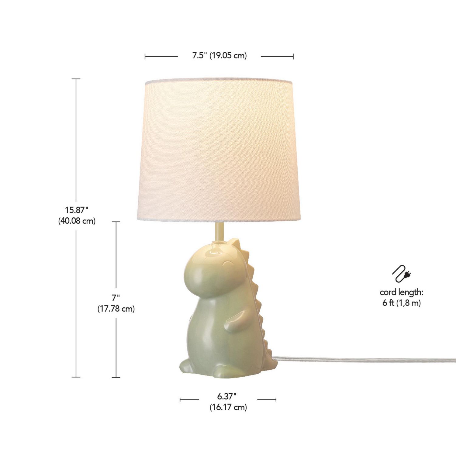 Tommy dinosaur clearance lamp