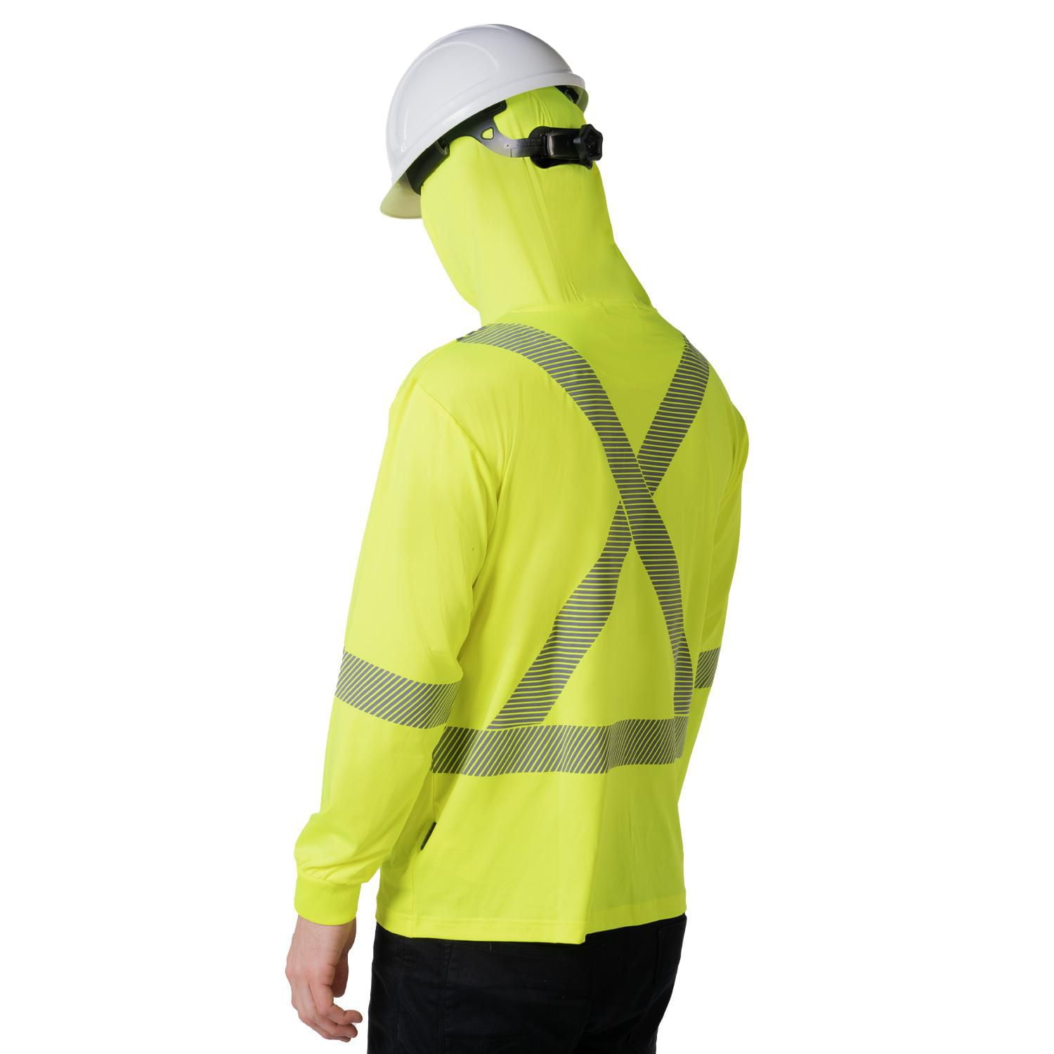 Forcefield Hooded Long Sleeve Ultrasoft Technical Tee
