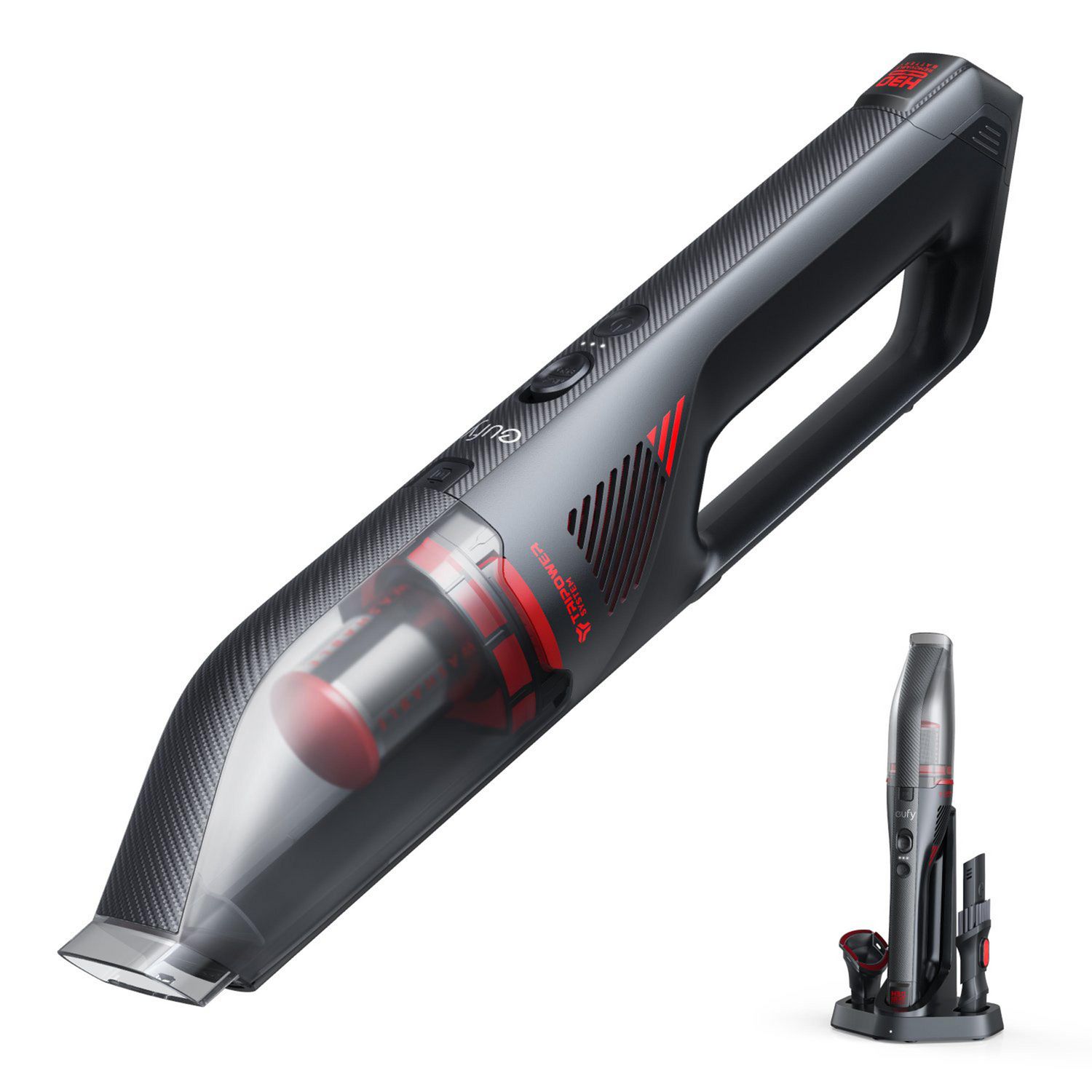 eufy Clean HomeVac H30 Venture Cordless Car Vacuum - Black