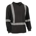 thumbnail image 1 of Forcefield Hooded Long Sleeve Ultrasoft Technical Tee, 1 of 3
