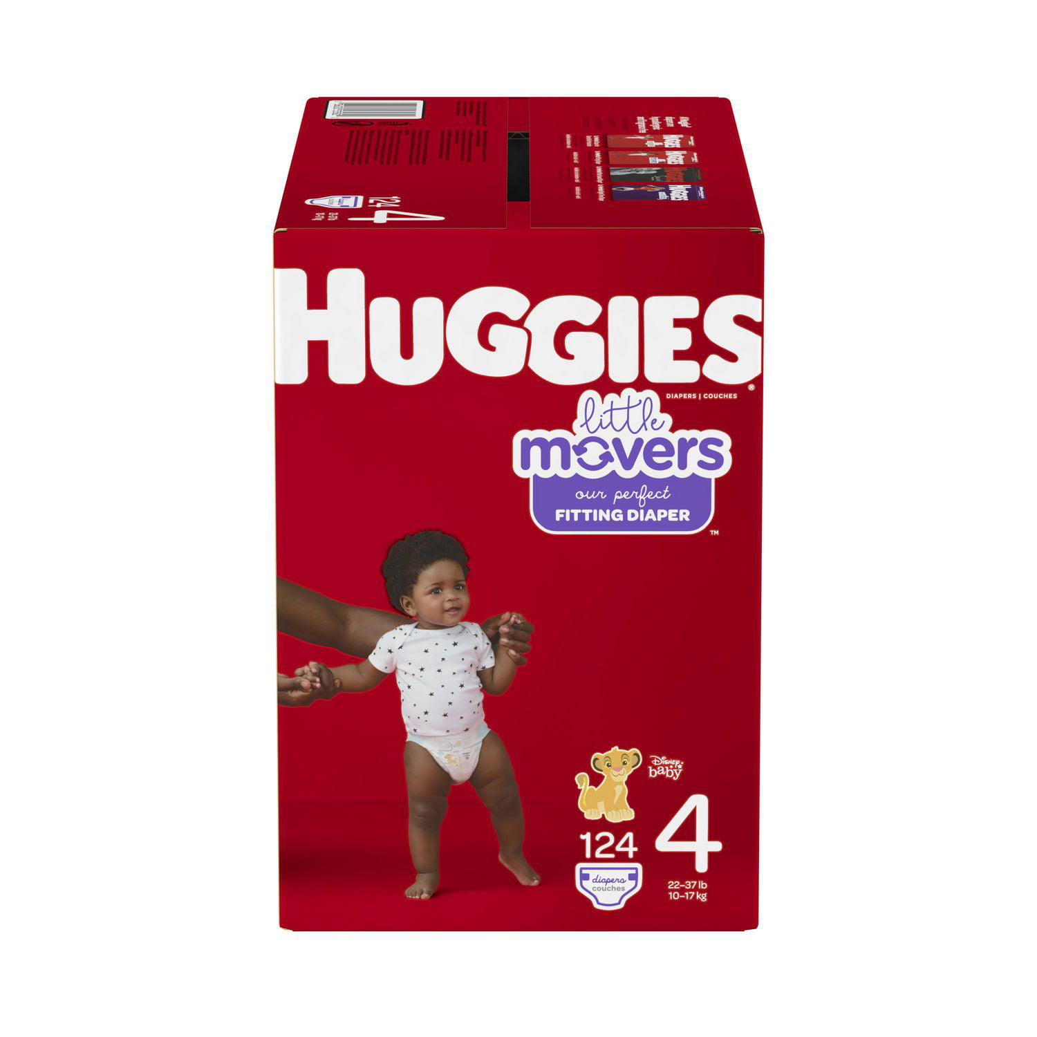 HUGGIES Little Movers Diapers, Mega Colossal Pack 