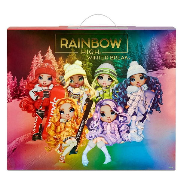 Girls' Leggings - Happy Stitch Christmas - Rainbow Rules