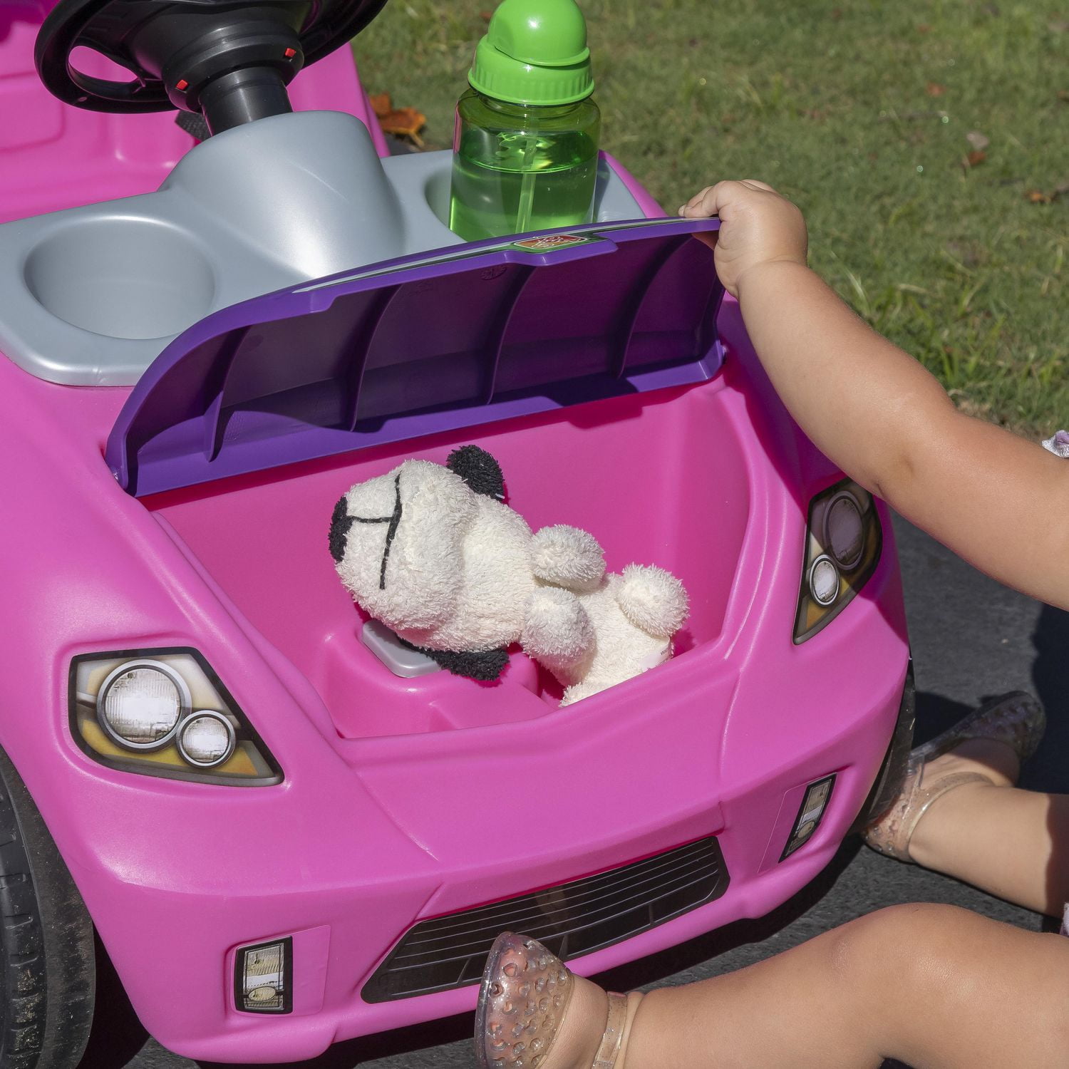 pink whisper ride buggy