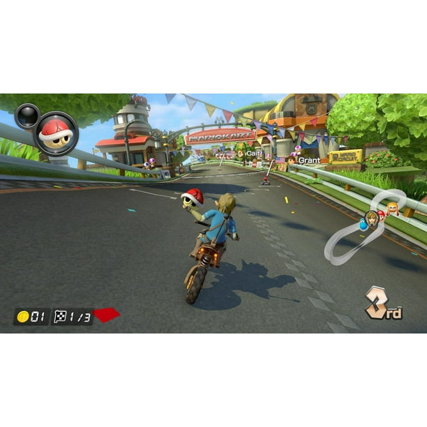 Pack : Mario Kart 8 Deluxe Jeu Switch + Figurine Super Mario Bros
