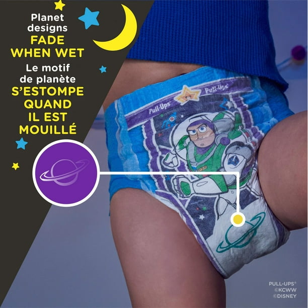 Pull Ups Night-Time Training Pants, for Boys, Size 2T-3T (18-34 lbs),  Disney Pixar Toy Story