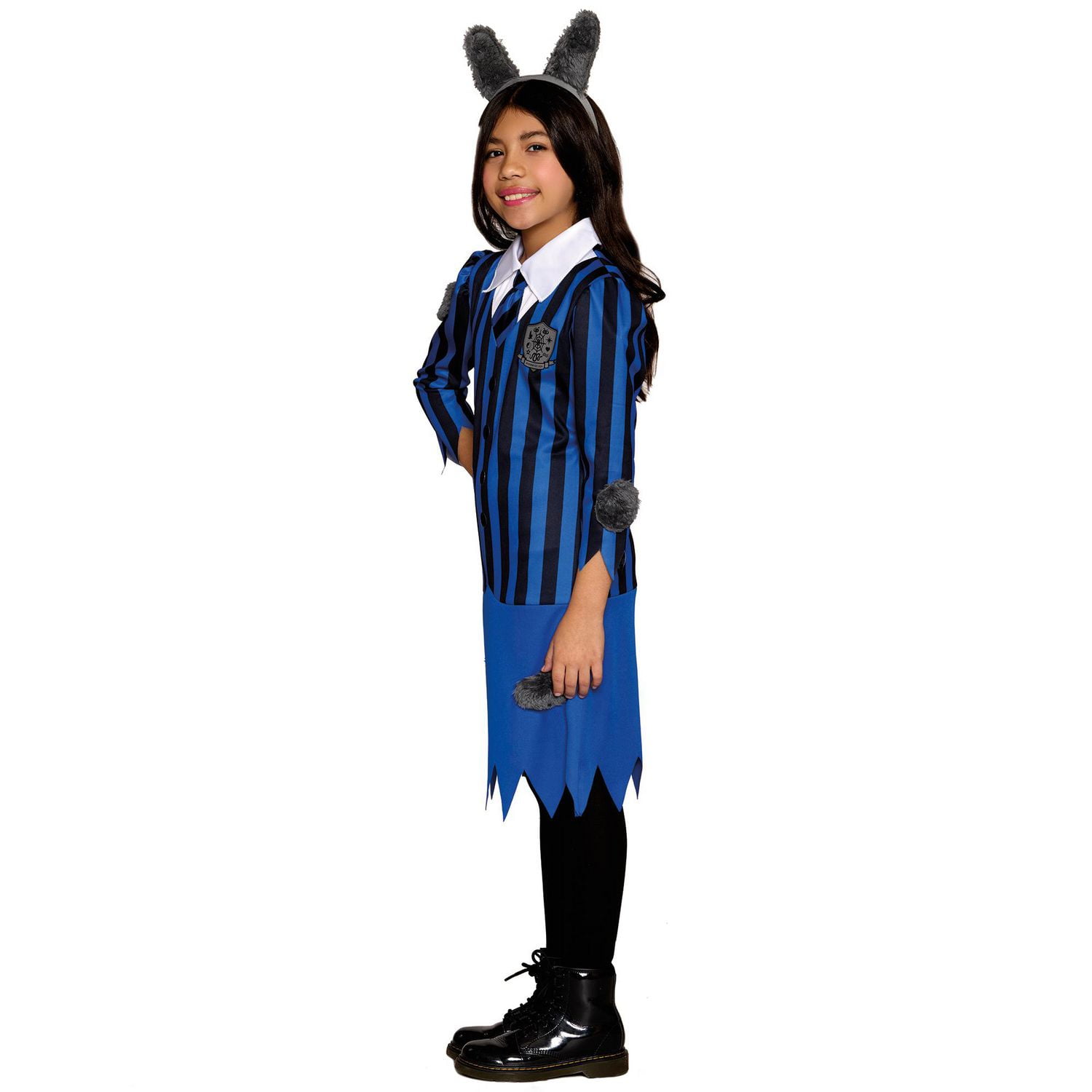 Way to celebrate Girls Prep School Werewolf Large Halloween Costume Walmart