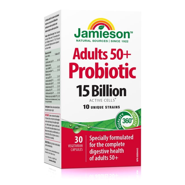 Jamieson Adults 50+ Probiotic Capsules