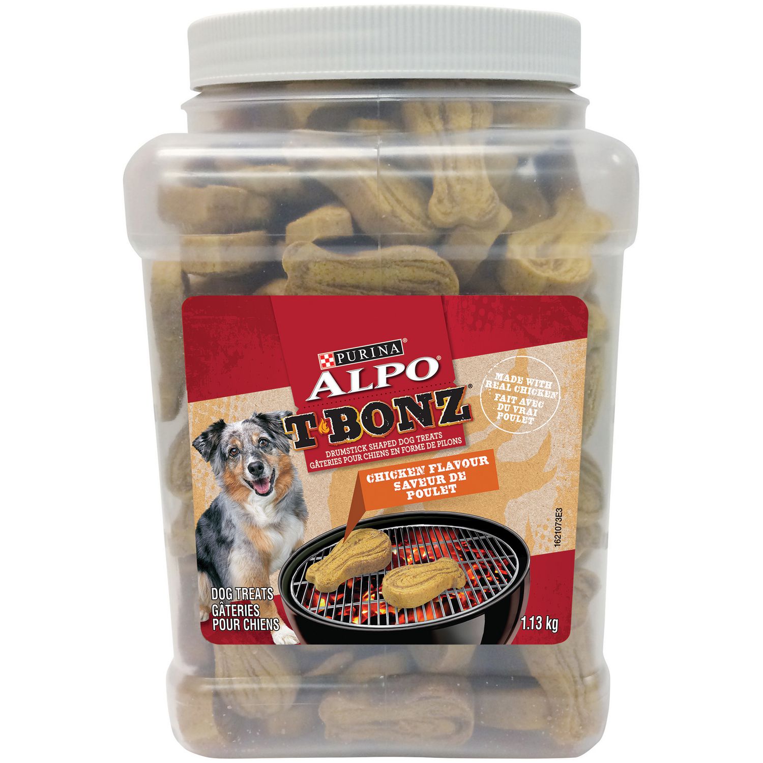 ALPO T-Bonz Dog Treats; Chicken Flavour Drumstick-Shaped | Walmart Canada