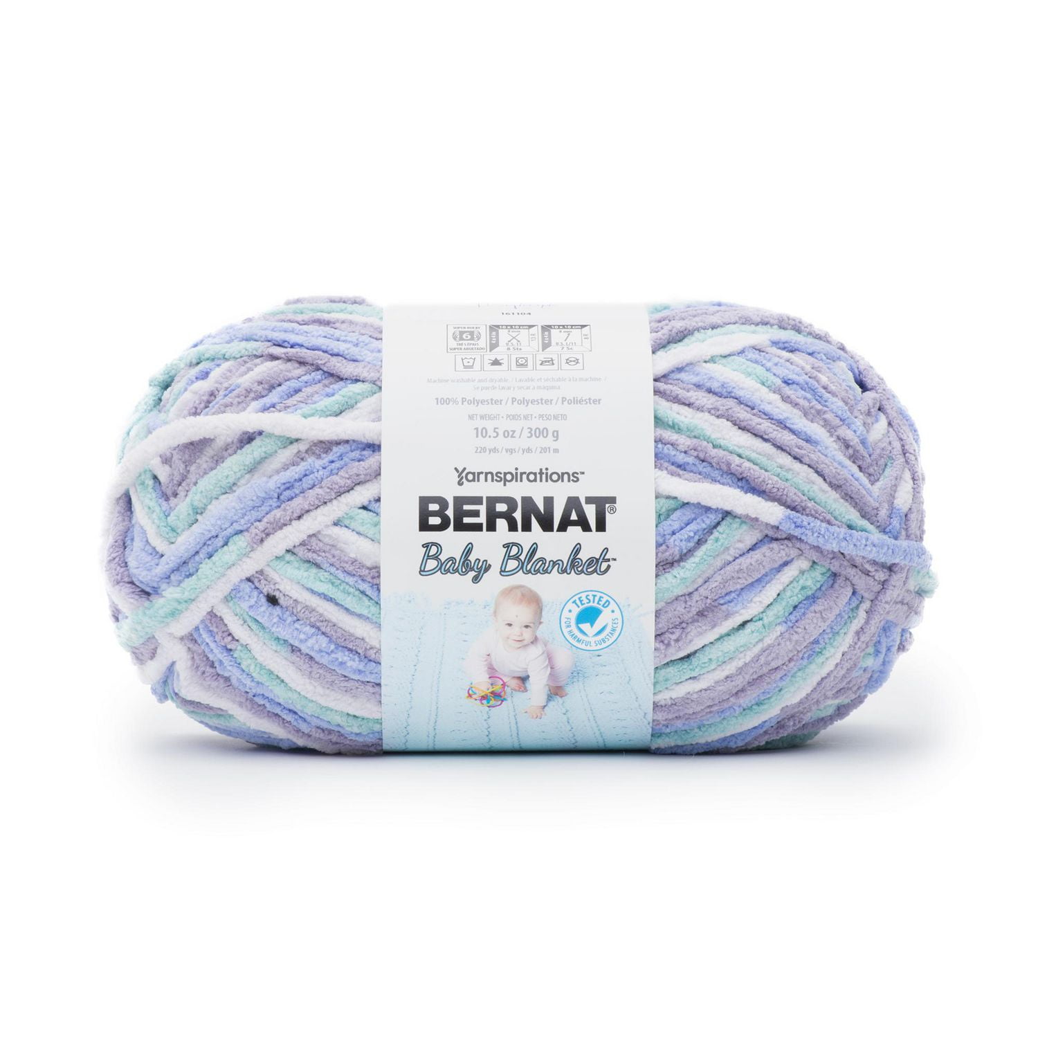 BERNAT BABY BLANKET YARN (300G/10.5 OZ), POSY PURPLE Walmart Canada