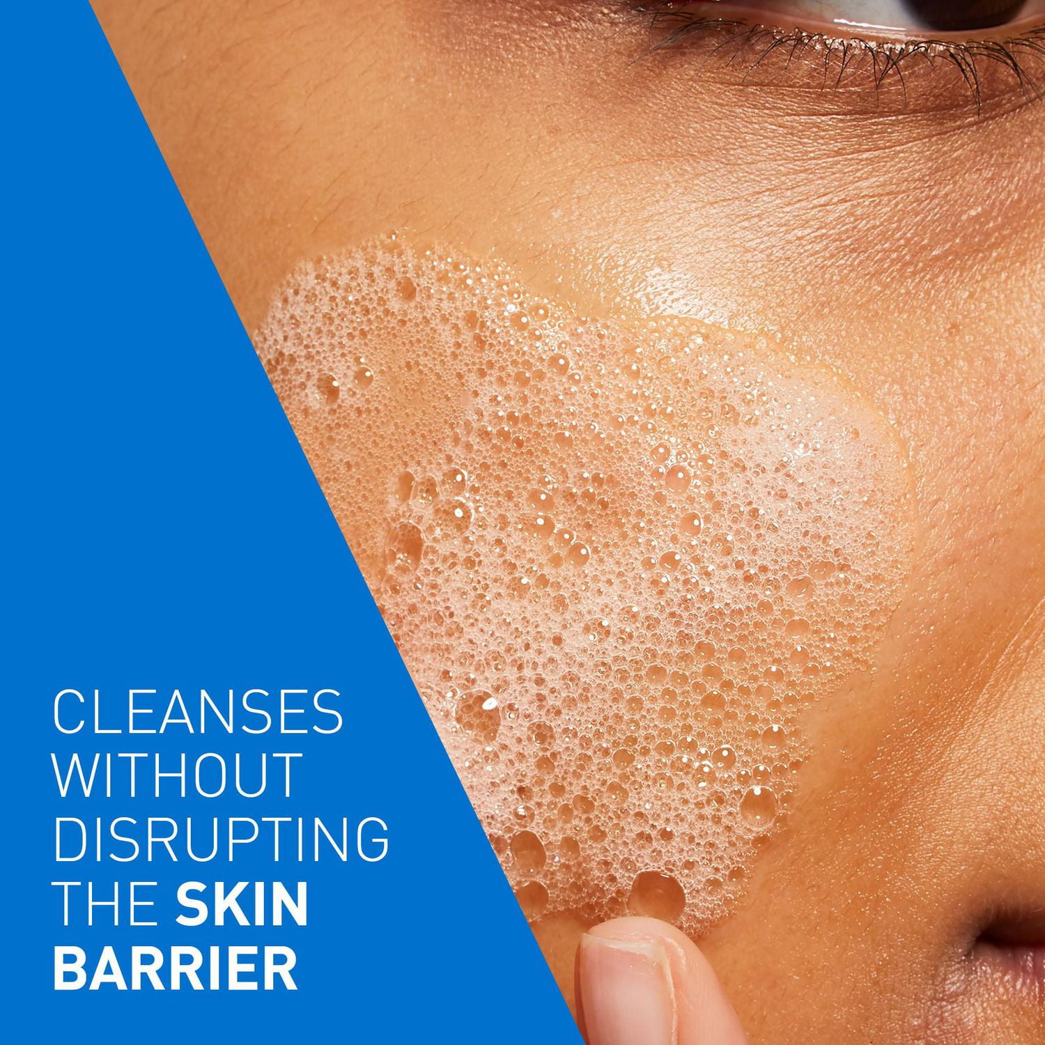 Huile nettoyante moussante hydratante CeraVe | Nettoyant visage et corps à l'huile de squalane, à l'acide hyaluronique et aux céramides | Pour peaux sèches à très sèches | 355 ml Développé avec des dermatologues