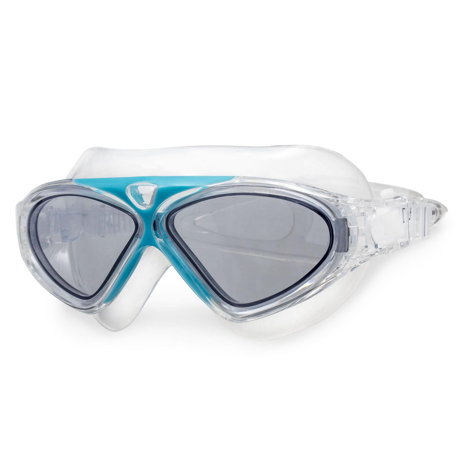 Dolfino Pro Axis Adult Watersport Goggle Turquoise/Silver Walmart