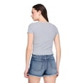 thumbnail image 3 of T-shirt rayé No Boundaries pour femmes, 3 of 6