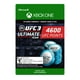 Xbox One UFC 3: 4600 UFC Points Digital Download – image 1 sur 1