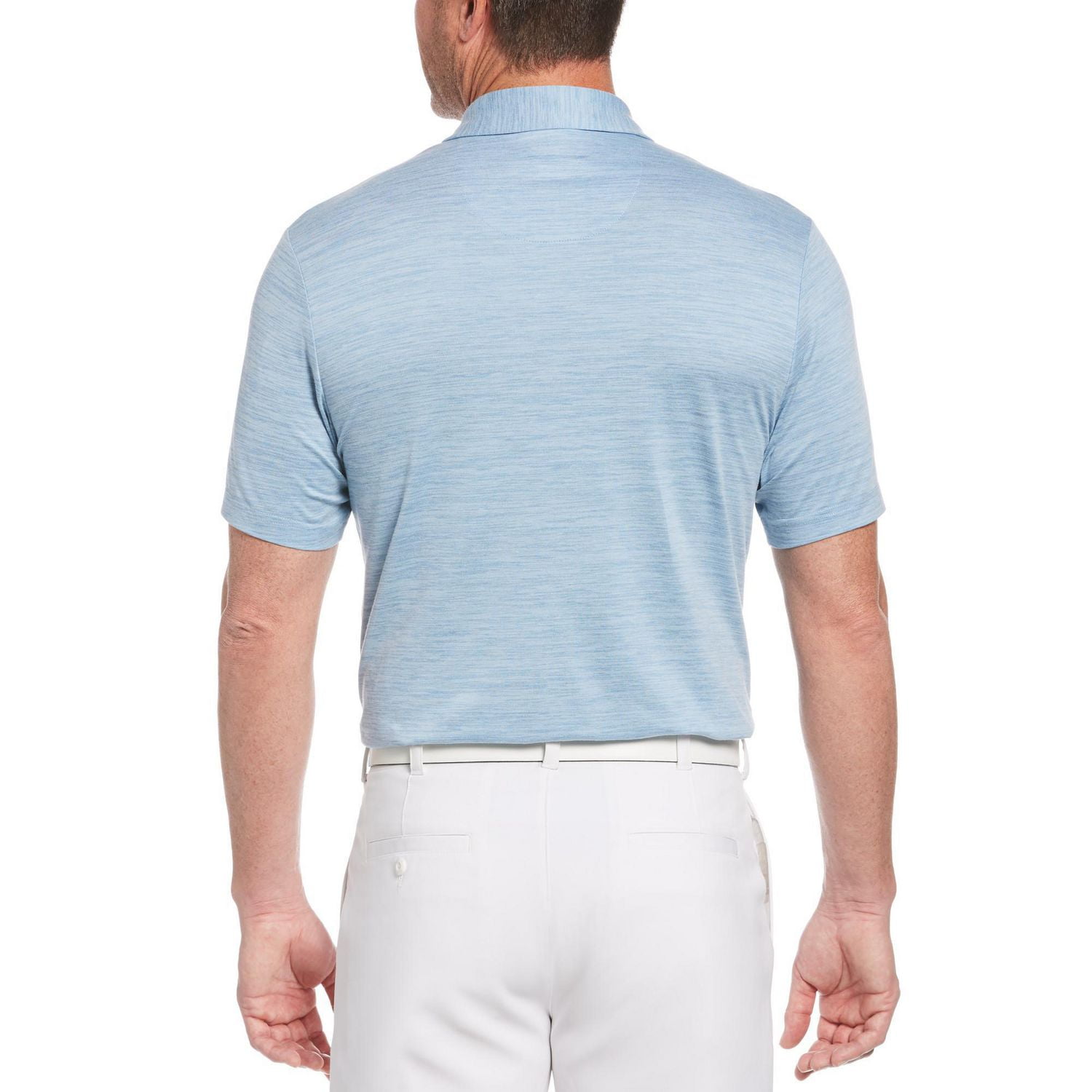 Polo à manches courtes Birdseye pour homme avec poche