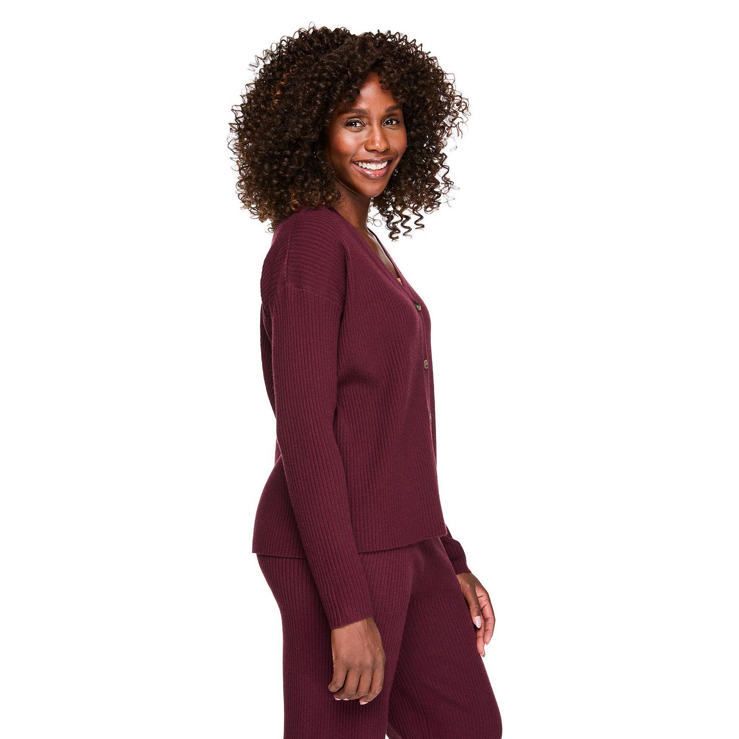 Cardigan côtelé George pour femmes