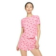 thumbnail image 1 of No Boundaries Women's Sleep Short 2-Piece Set, 1 of 6