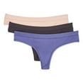 thumbnail image 1 of George Women's Microfibre Thongs 3-Pack, 1 of 1