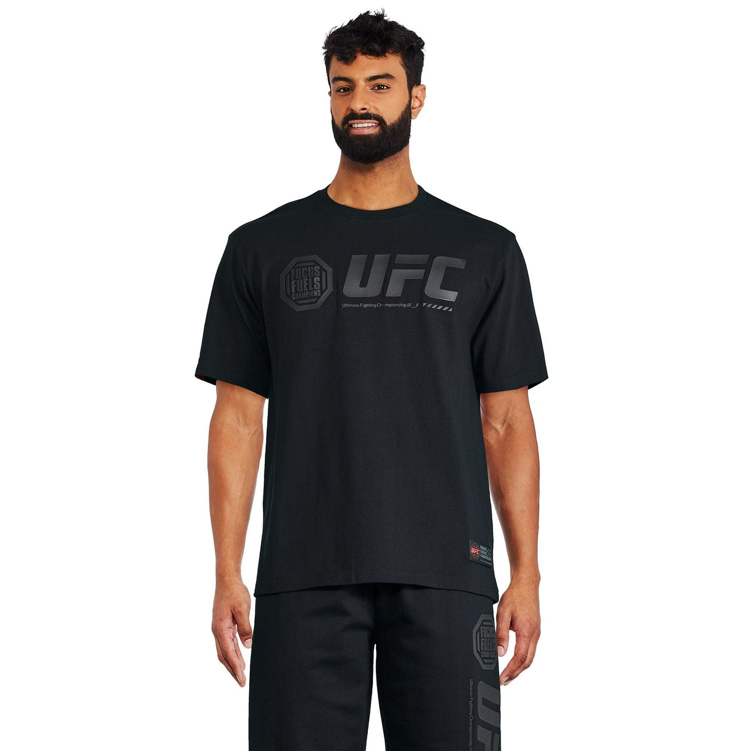 Venum T-shirt pour homme, noir/blanc, Taille 3XL