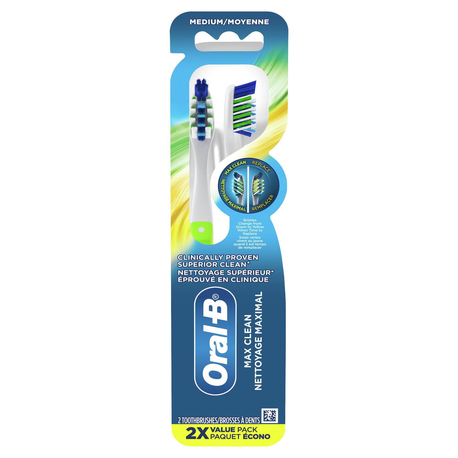 OralB CrossAction Max Clean Manual Toothbrush Walmart Canada