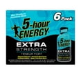 thumbnail image 2 of 5 Hour Energy Extra Strength Blue Raspberry 6Pk, 2 of 5