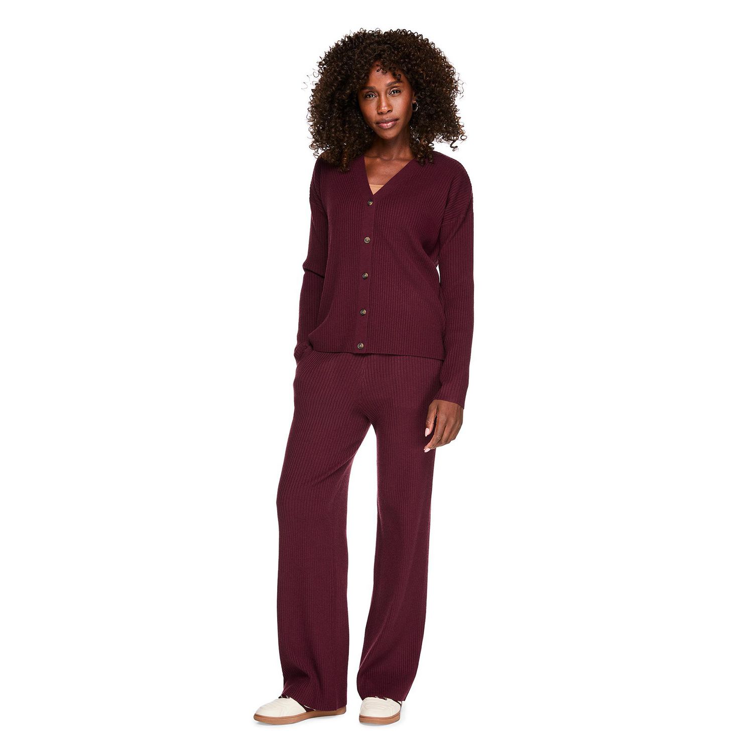 Cardigan côtelé George pour femmes