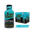 thumbnail image 1 of 5 Hour Energy Extra Strength Blue Raspberry 6Pk, 1 of 5